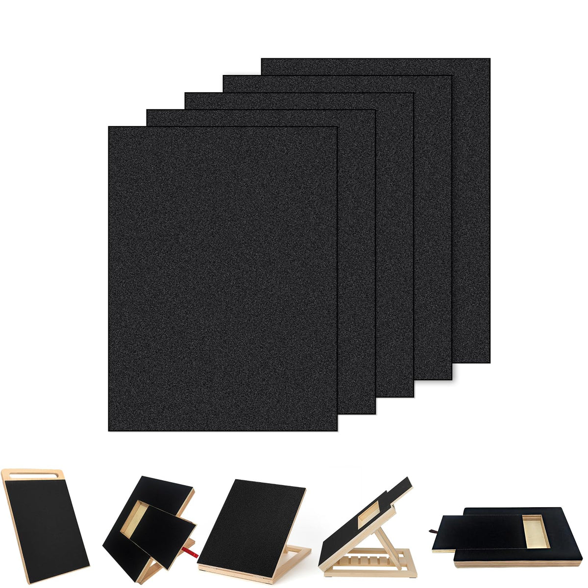 Dog Nail Scratch Board - with Treat Draw- Dog Scratch Pad for Nails – Durable Wooden Nail Filing Board with Treat Drawer (All Breeds, Adjustable)